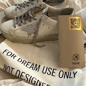 Golden Goose Deluxe Brand White Sneakers